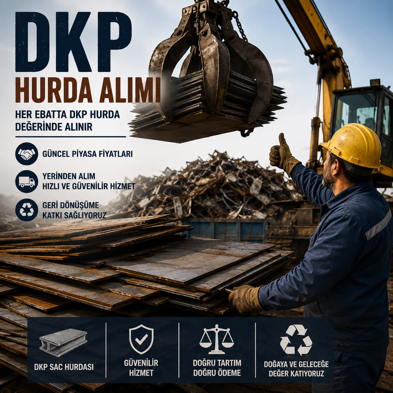 DKP hurda alımı