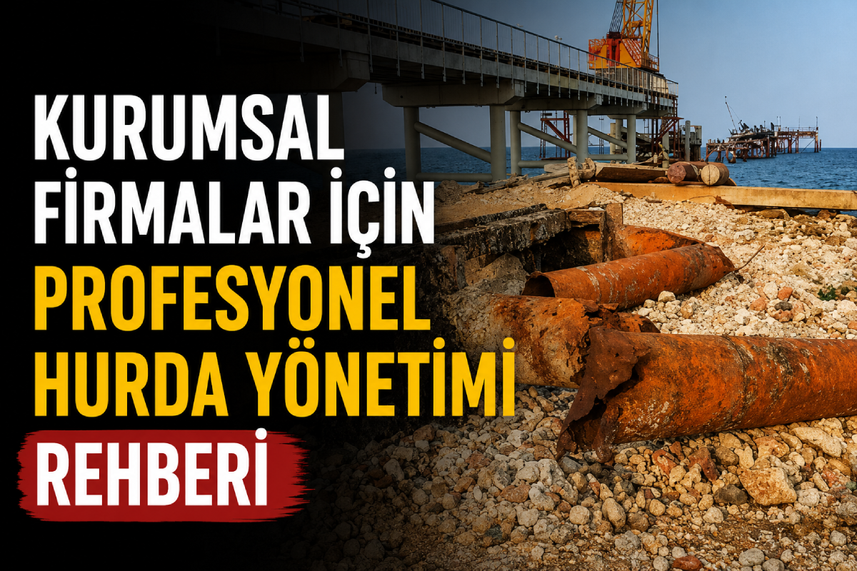 Kurumsal firmalar için profesyonel hurda yönetimi ve endüstriyel hurda geri dönüşüm süreci