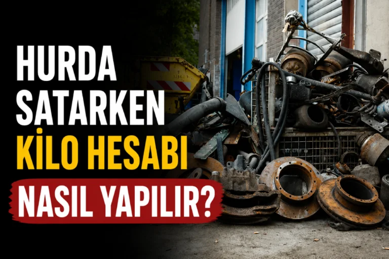 Hurda satarken kilo hesabı nasıl yapılır? Hurda tartımı ve fiyat hesaplama yöntemleri